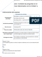 Examen - (AAB01) Cuestionario - Conteste Las Preguntas en El EVA, Sobre Los Temas Relacionados Con La Unidad I y II. 2