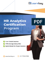 HR Analytics Certification Program