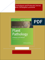 Get Plant Pathology Techniques and Protocols 2nd Ed. 2015 Edition Christophe Lacomme PDF Ebook With Full Chapters Now