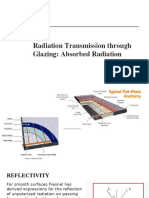 5 - Radiation Transmission Through Glazing (Absorbed Radiation)