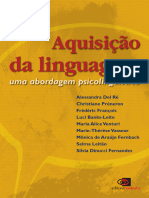 Aquisiao Da Linguagem Uma Abordagem Psicolinguistica 8572443371 9788572443371 - Compress