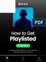 How To Get Playlisted - Ditto Music