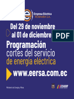 EERSA 29 NOV 1 DIC 7 Horas