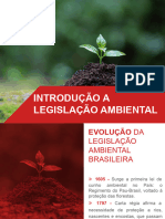 Introdução A Legislação Ambiental