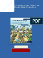 Urban Agroecology: Interdisciplinary Research and Future Directions 1st Edition Monika Egerer All Chapters Instant Download