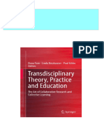 Instant Download Transdisciplinary Theory Practice and Education The Art of Collaborative Research and Collective Learning Dena Fam PDF All Chapter