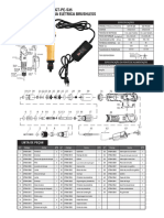 SGT-PE-S25 e SGT-PE-S35 Parafusadeira Elétrica Brushless: Lista de Peças