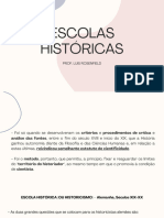 Escolas Históricas