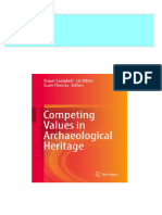 Get Competing Values in Archaeological Heritage Stuart Campbell Free All Chapters