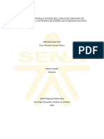 Bases Conceptuales Acerca Del Lenguaje Unificado de Modelado (Uml) y Patrones de Diseño Ga4-220501095-Aa2-Ev03