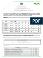 Edital Nº 04-C - Chamada Oral - Vagas para Ingresso No 2º Semestre Letivo - SiSU - Campus Maceió