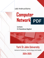 Week 3 - Lab Instructions - VLAN Configuration