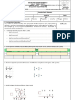 Examén de Matematica de 6to, 7mo y Refuerzo