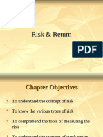 3 Risk & Return