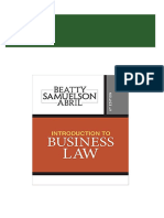 (Ebook PDF) Introduction To Business Law 6th Edition by Jeffrey F. Beatty All Chapter Instant Download