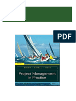 (Ebook PDF) Project Management in Practice 6th Edition by Jack R. Meredith 2024 Scribd Download