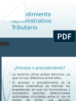 Procedimiento Administrativo Tributario