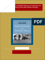 Instant Access To Moral Demands in Nonideal Theory 1st Issued As An Oxford Unversity Press PBK Edition Murphy Ebook Full Chapters