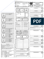 Annatar Character Sheet