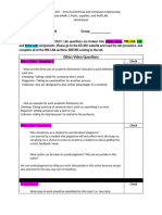 Lab WorkSheet Week 2