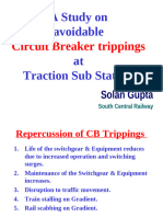 A Study On Avoid CB Tripping in Traction Substation by Cee Solan Gupta