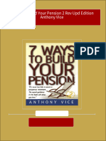 (FREE PDF Sample) 7 Ways To Build Your Pension 2 Rev Upd Edition Anthony Vice Ebooks