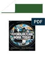 Instant Download (Ebook PDF) Psychology and Work Today 10th Edition PDF All Chapter