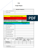 Template For Monitoring of PSDP Proejcts 2024-25