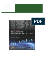 Instant Download (Ebook PDF) Foundations of Real Estate Financial Modelling 2nd Edition PDF All Chapter