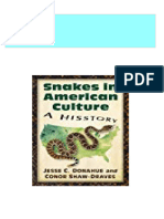 Snakes in American Culture A Hisstory Jesse C Donahue 2024 Scribd Download