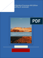 Probability and Random Processes 4th Edition Geoffrey R. Grimmett Download PDF