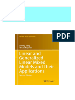 Full Linear and Generalized Linear Mixed Models and Their Applications 2nd Edition Jiming Jiang Ebook All Chapters