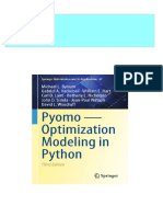 (Ebooks PDF) Download Pyomo - Optimization Modeling in Python 3rd Edition M. L. Bynum. Full Chapters