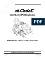 Llustrated Arts Anual: Hydrostatic Lawn Tractor - LTX1046VT & LTX1050VT