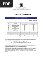 Apêndice I Ao TR - Composição Do Bdi