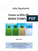 Choisir Sa Realite - Mode - Demploi - Ebook - AgatheRaymond - 2011.02.02