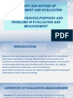 Concept and Nature of Measurement