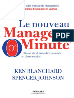 Le Nouveau Manager Minute (Ken Blanchard Spencer Johnson (Blanchard Etc.)