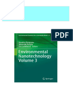 Environmental Nanotechnology Volume 3 Nandita Dasgupta Ebook All Chapters PDF