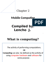 Chapter 2 - Mobile Computing