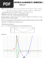 Correction de Devoir À La Maison 1 s1