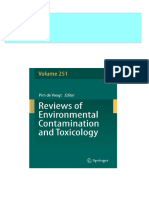 Get Reviews of Environmental Contamination and Toxicology Volume 251 Pim de Voogt Free All Chapters