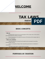 Tax Laws - Basic Concepts