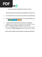 Absence - Io - Excel Plantilla Vacaciones 2025 - ES