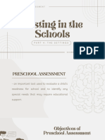 Chapter 13 Testing in The Schools 1