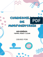 Cuaderno Morfosintaxis 4