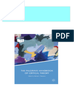 (Ebooks PDF) Download The Palgrave Handbook of Critical Theory Thompson Full Chapters