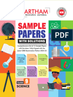 Set of 15 Sample Papers With Solutions & Blueprint For Class 9 Science, 2024-25 Exam Edition