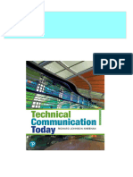 Technical Communication Today 7th Edition Johnson-Sheehan Download PDF