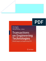 Full Transactions On Engineering Technologies: World Congress On Engineering 2019 Sio-Iong Ao Ebook All Chapters